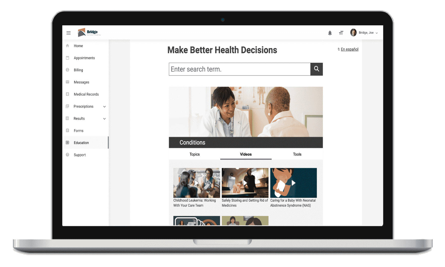 patient education bridge