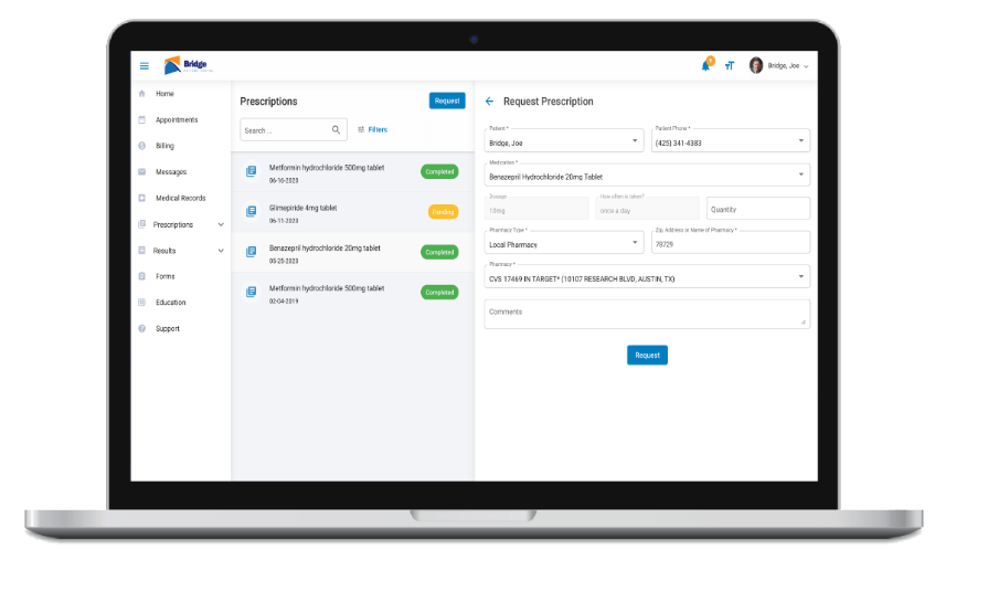 prescription refills